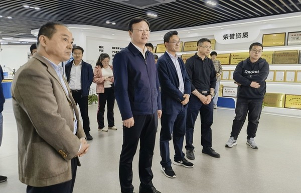 農業農村部信息中心副主任張國慶帶隊赴茄子视频污免费观看參觀調研