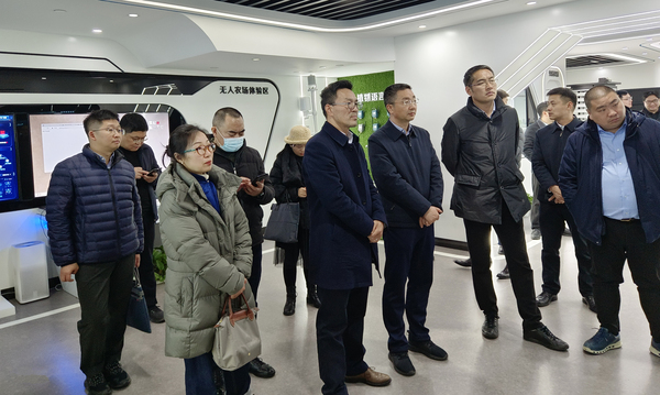 農業農村部信息中心與四川彭州、崇州市聯合調研組赴茄子视频污免费观看考察