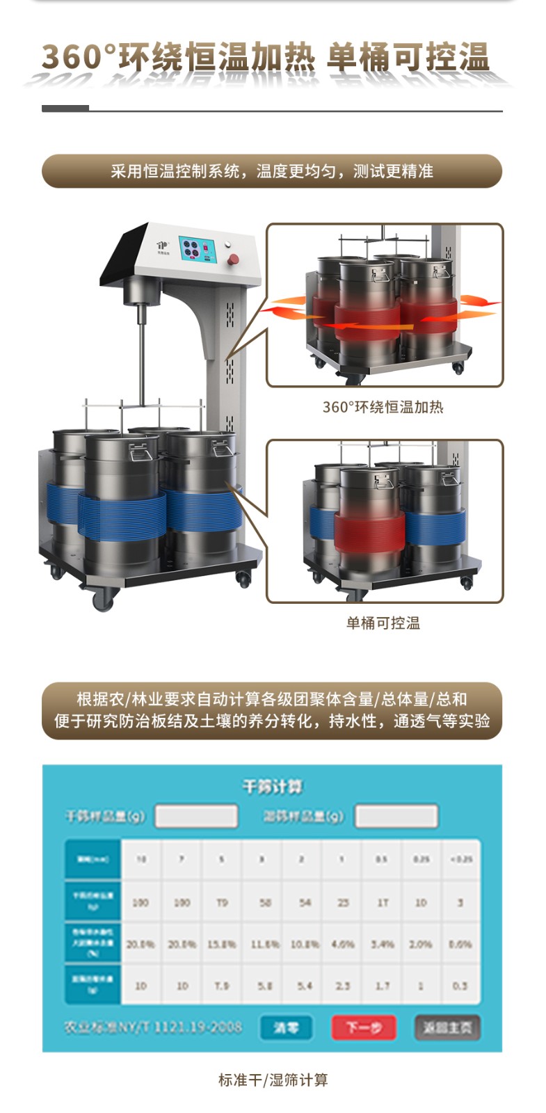 恒溫式茄子成人视频團粒分析儀