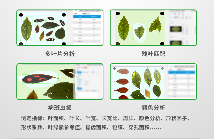 拍照式葉麵積測量儀